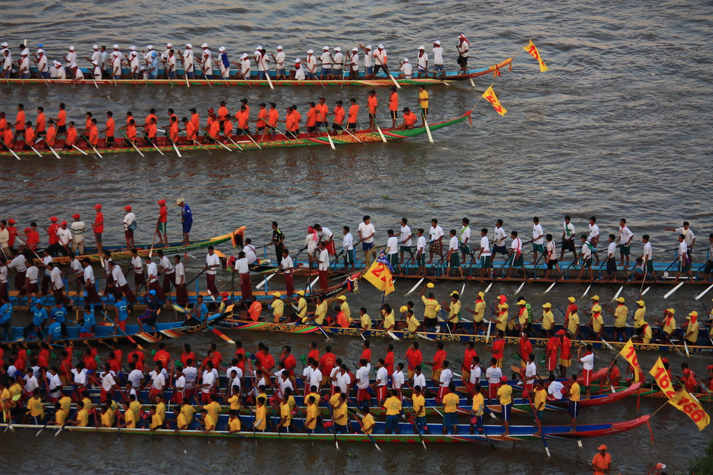 Water Festival in Cambodia