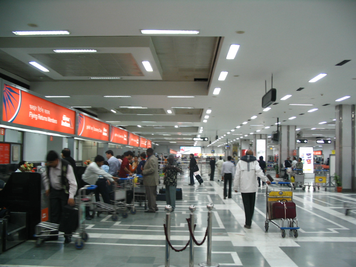 Delhi airport, India