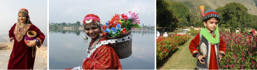 Kashmiri Traditional Wear