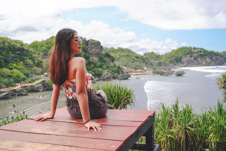 A peaceful and quiet life on the beach of Bali