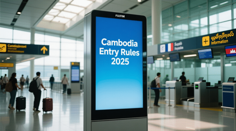 Cambodia Entry Rules 2025