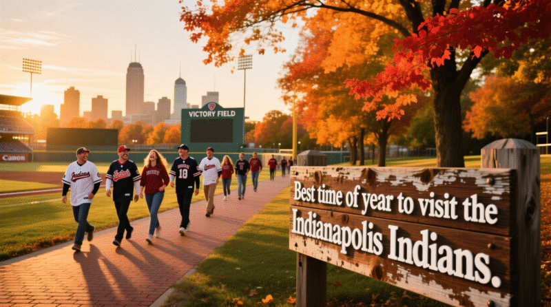 Best time of year to visit the Indianapolis Indians


